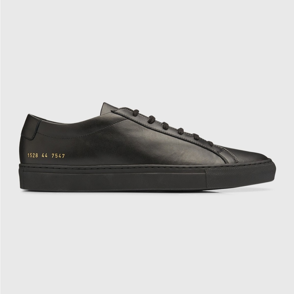 Common Projects Black Sneakers - Mens